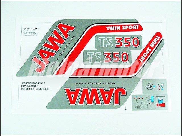 JAWA 350 12V - MATRICA KLT. TWIN SPORT